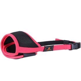 Mouth Cover To Prevent Eating Indiscriminately Large Labrador Dog (Option: Red-S)